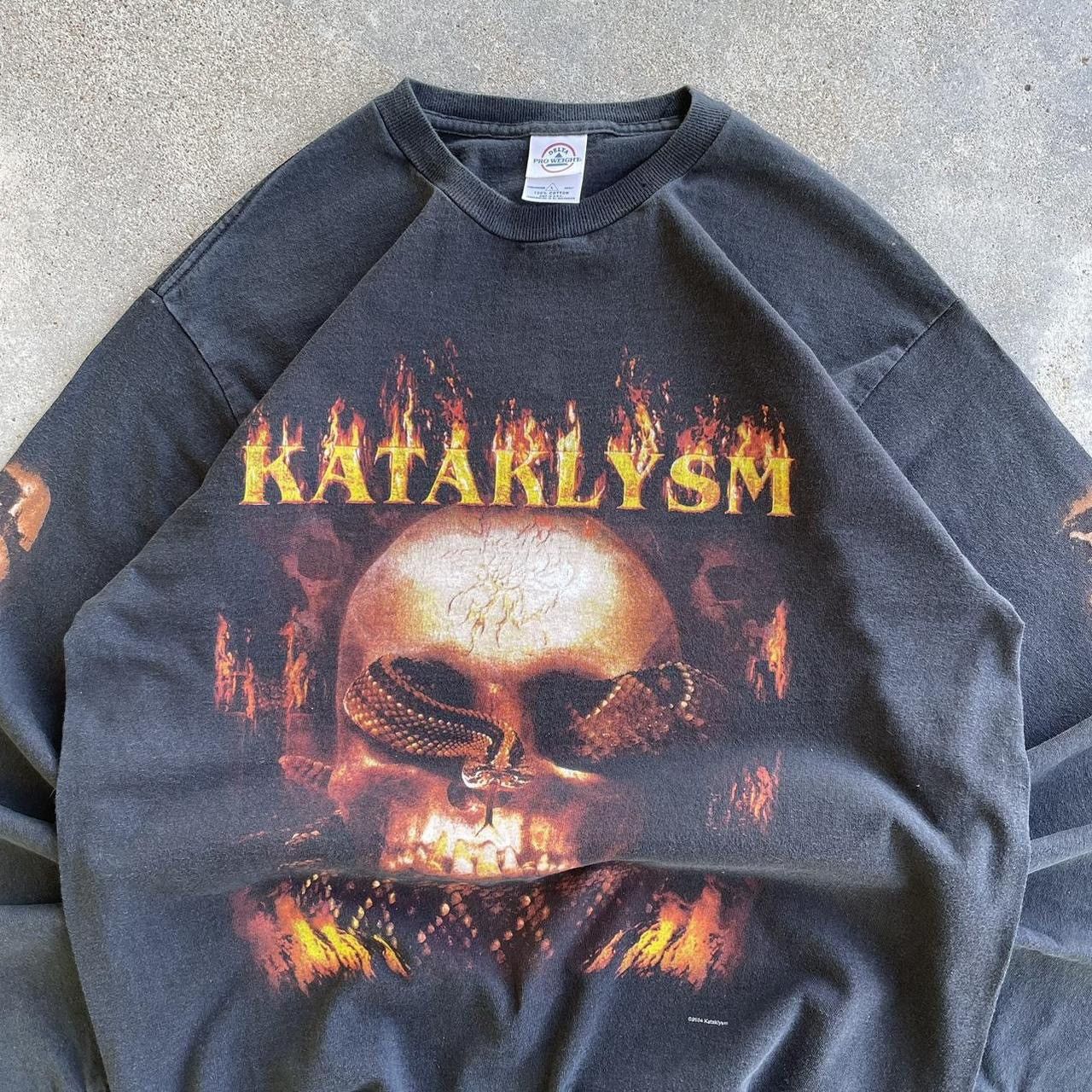 Other Crazy vintage Y2K Kataklysm death metal punk band tshirt Size US L / EU 52-54 / 3 - 3 Thumbnail