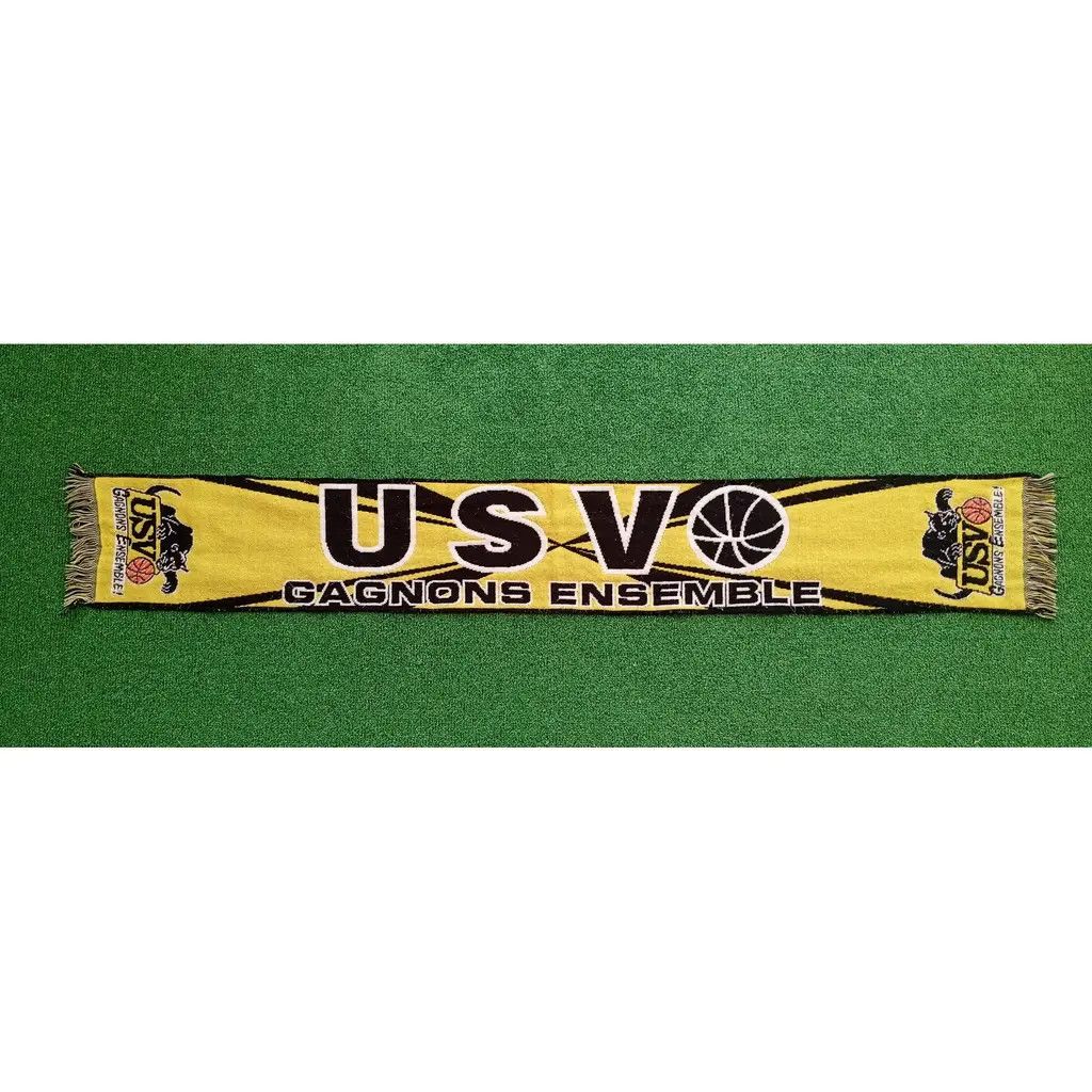 Other USVO Basketball Scarf – Yellow/Black Size ONE SIZE - 1 Thumbnail