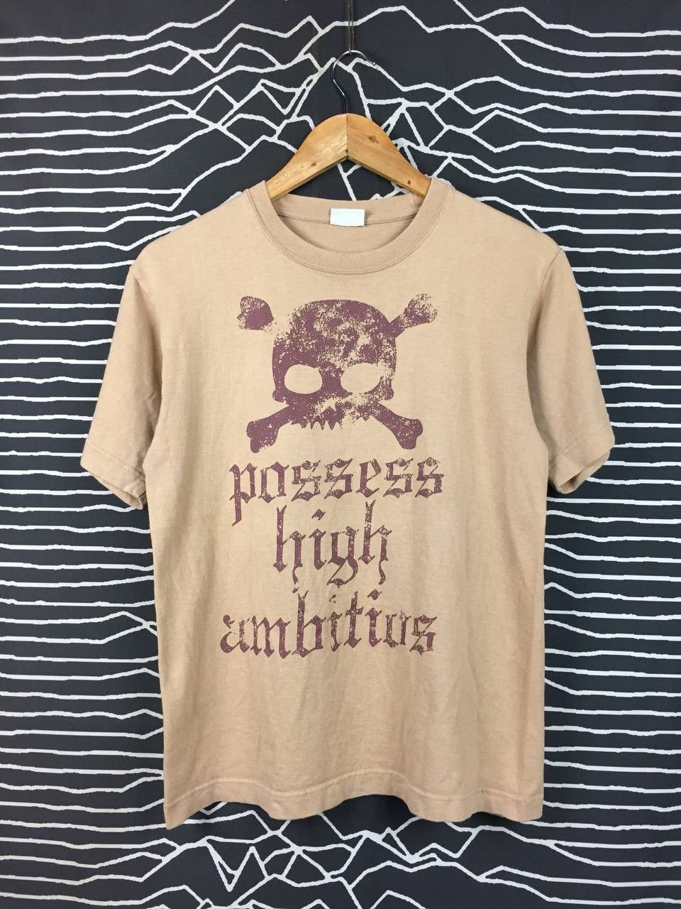 Vintage Vtg Cinema For Men Possess High Ambition Skull Graphic Tee Size US S / EU 44-46 / 1 - 1 Thumbnail