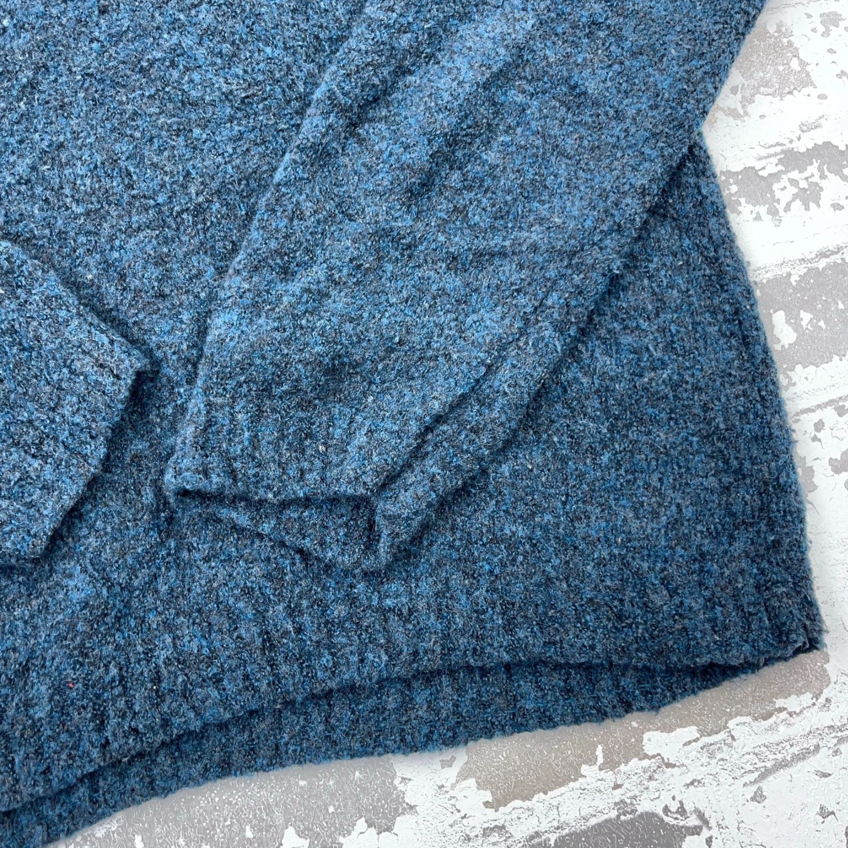 Lands' End Lands' End Men's XL Sweater Pullover Blue Green Wool Turtleneck Casual All Seasons Size US XL / EU 56 / 4 - 2 Thumbnail