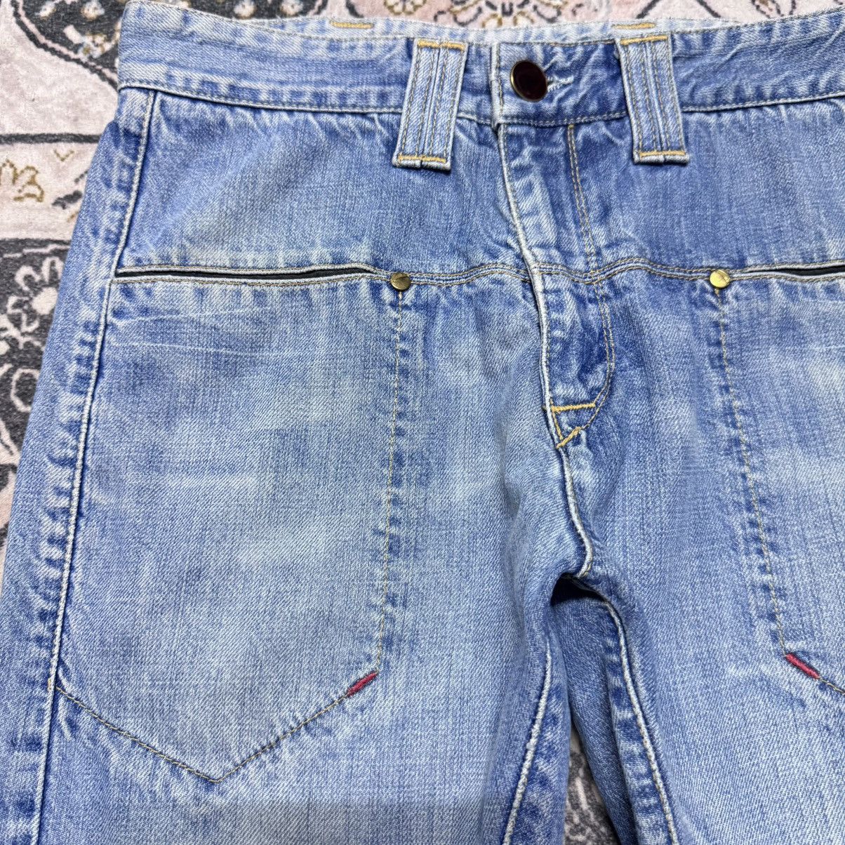 Levi's Vintage Levis Engineered Denim Flare Jeans Ankle Zip Size US 29 - 4 Thumbnail