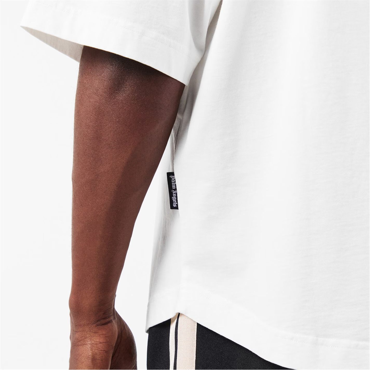 Palm Angels o1g2r1mq0426 PA LA Times Oversized T-Shirt in White Size US S / EU 44-46 / 1 - 3 Thumbnail