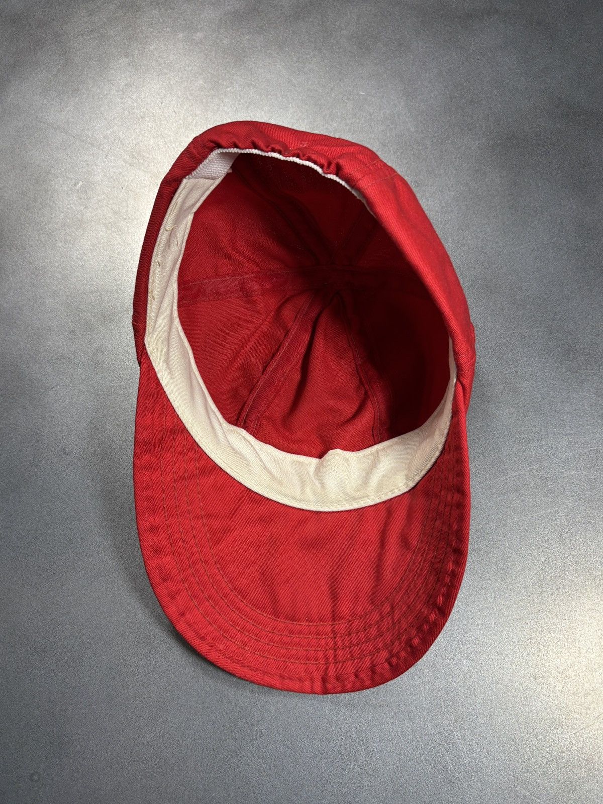 Levi's Vintage Levi's White Tab Hat Youth 70s Elastic Baseball Cap Size ONE SIZE - 8 Thumbnail