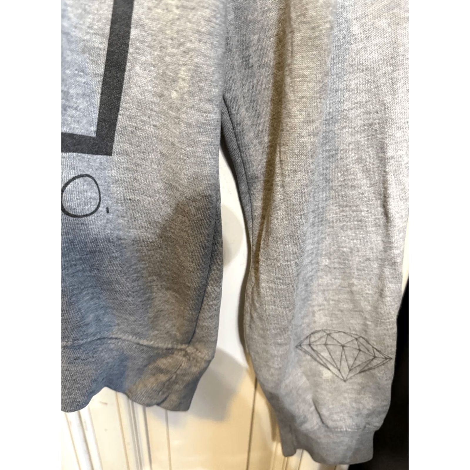 Diamond Supply Co. Diamond Supply Co. Men's Crewneck Heather Graphic Pullover Sweatshirt Gray Small Size US S / EU 44-46 / 1 - 6 Thumbnail