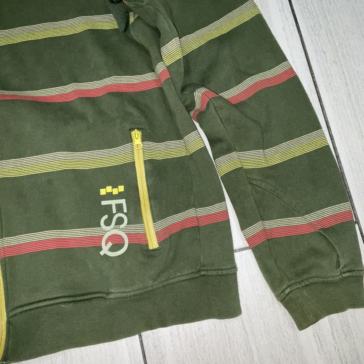 FOURSQUARE Foursquare Face Mask Zip Up Hoodie Size US M / EU 48-50 / 2 - 2 Thumbnail