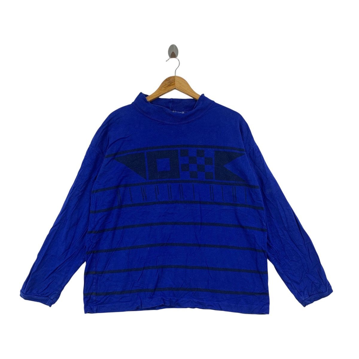 Other Vintage NEWPORT BLUE SAILING Gear Baggy Tee Shirt Top Size M / US 6-8 / IT 42-44 - 1 Thumbnail