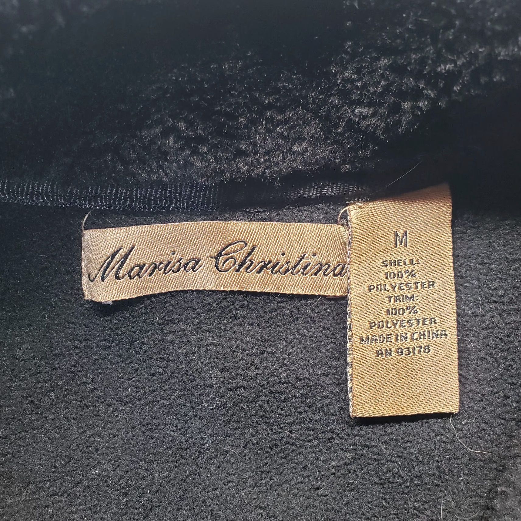 Vintage Marisa Christina Sweater Jacket Coat Full Zip Black Long Sleeve Women's M Size M / US 6-8 / IT 42-44 - 6 Thumbnail