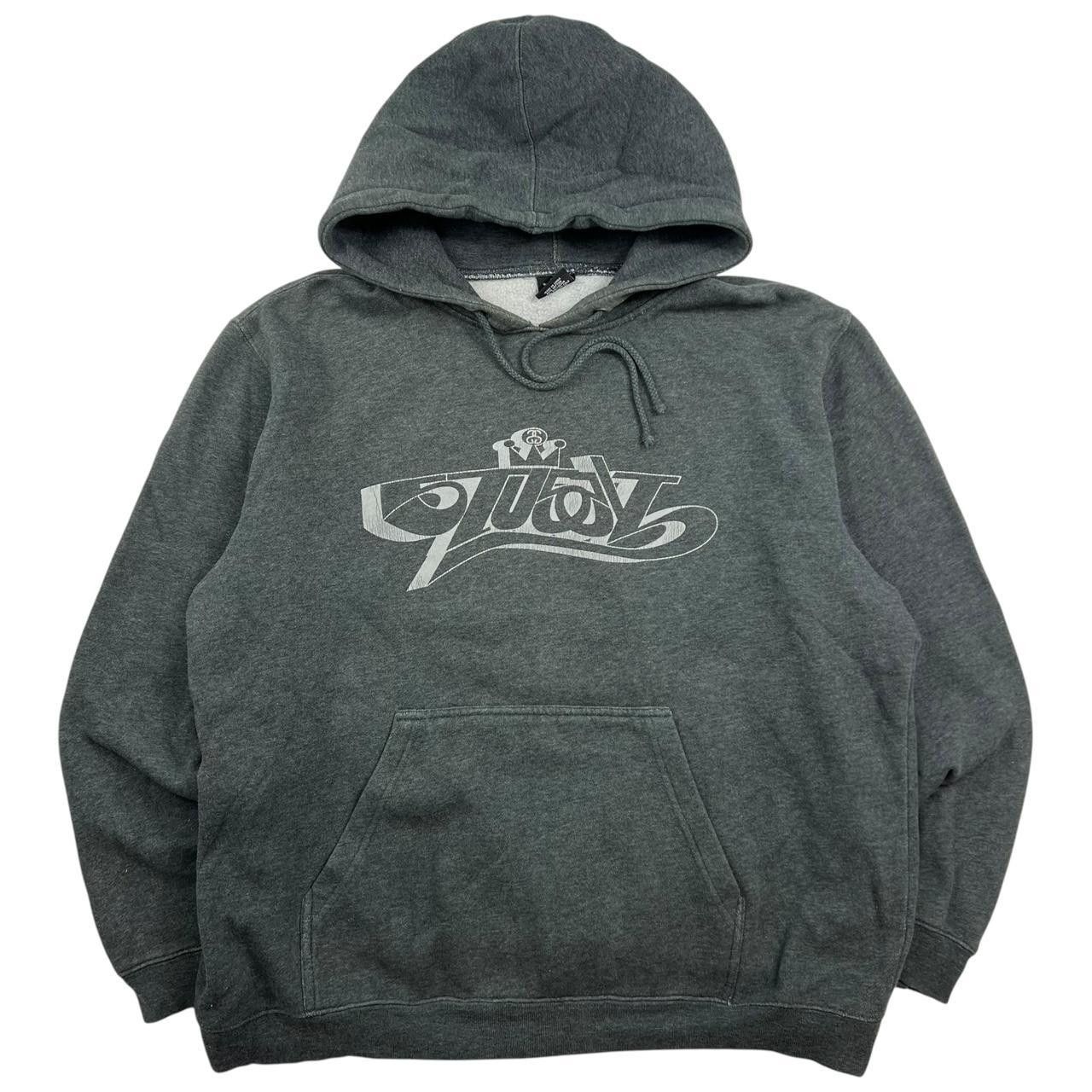 Stussy Vintage 2000s Stussy Graffiti Pullover Hoodie - Medium Size US M / EU 48-50 / 2 - 1 Thumbnail