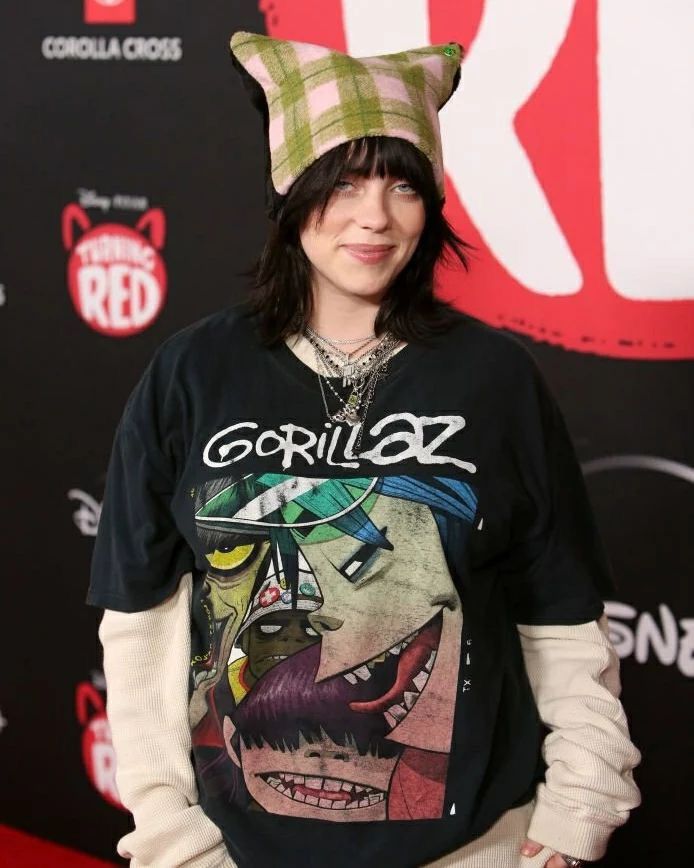 Band Tees Vintage Gorillaz X Billie Eilish Band Tees Size US L / EU 52-54 / 3 - 2 Thumbnail
