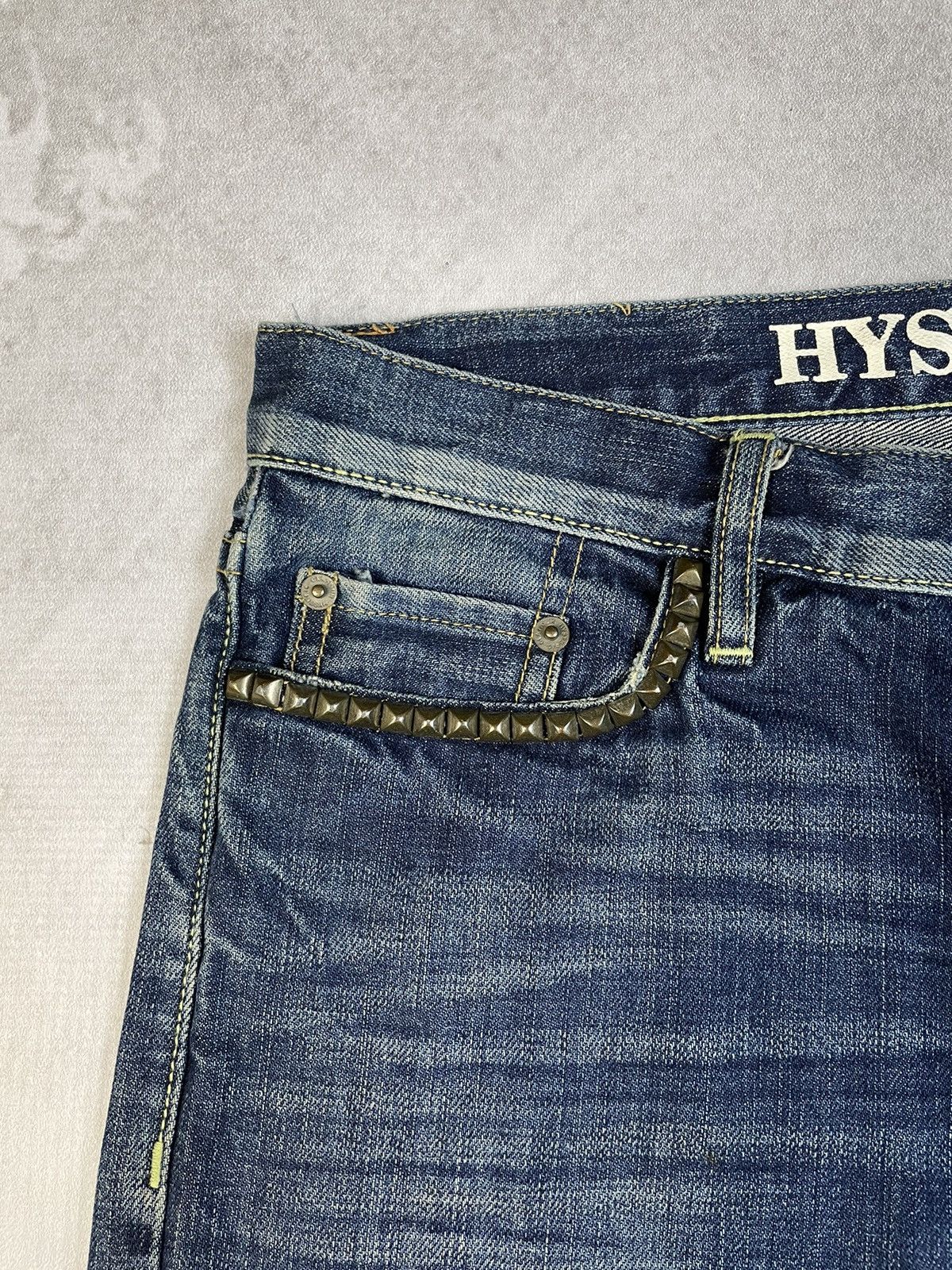 Hysteric Glamour Vintage Hysteric Glamour Studded Jeans Size US 31 - 3 Thumbnail