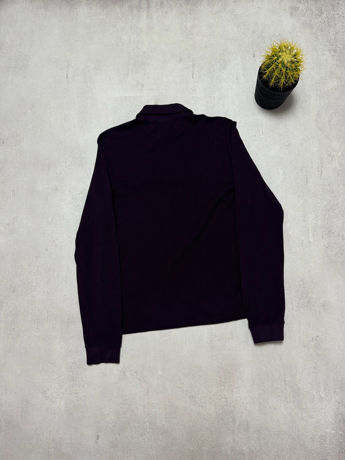 Lacoste × Vintage Lacoste Long Sleeve Polo Rugby Sweatshirt Mini Logo Mens Size US XS / EU 42 / 0 - 9 Thumbnail