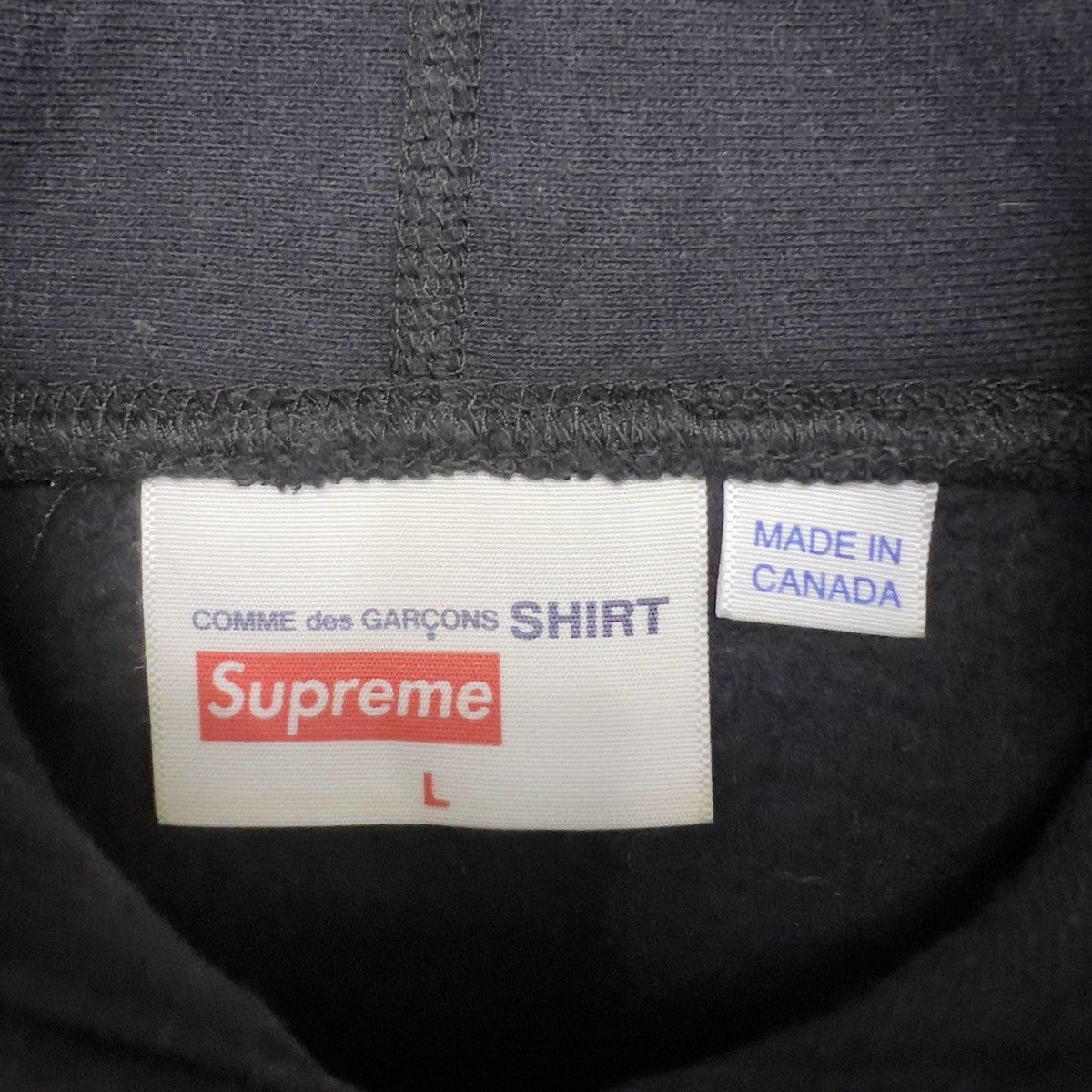 Comme des Garcons SHIRT × Supreme Supreme x Comme Des Garcons SHIRT Box Logo Hooded Sweatshirt Size US L / EU 52-54 / 3 - 5 Thumbnail