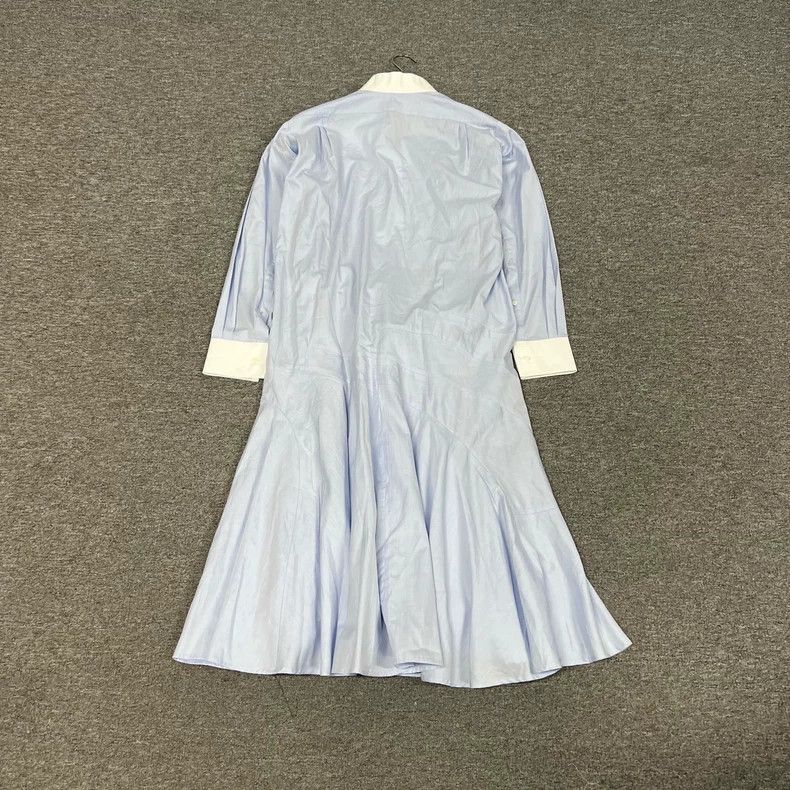 Loewe LOEWE Blue and white shirt dress Size 4XL / US 24-26 - 8 Thumbnail
