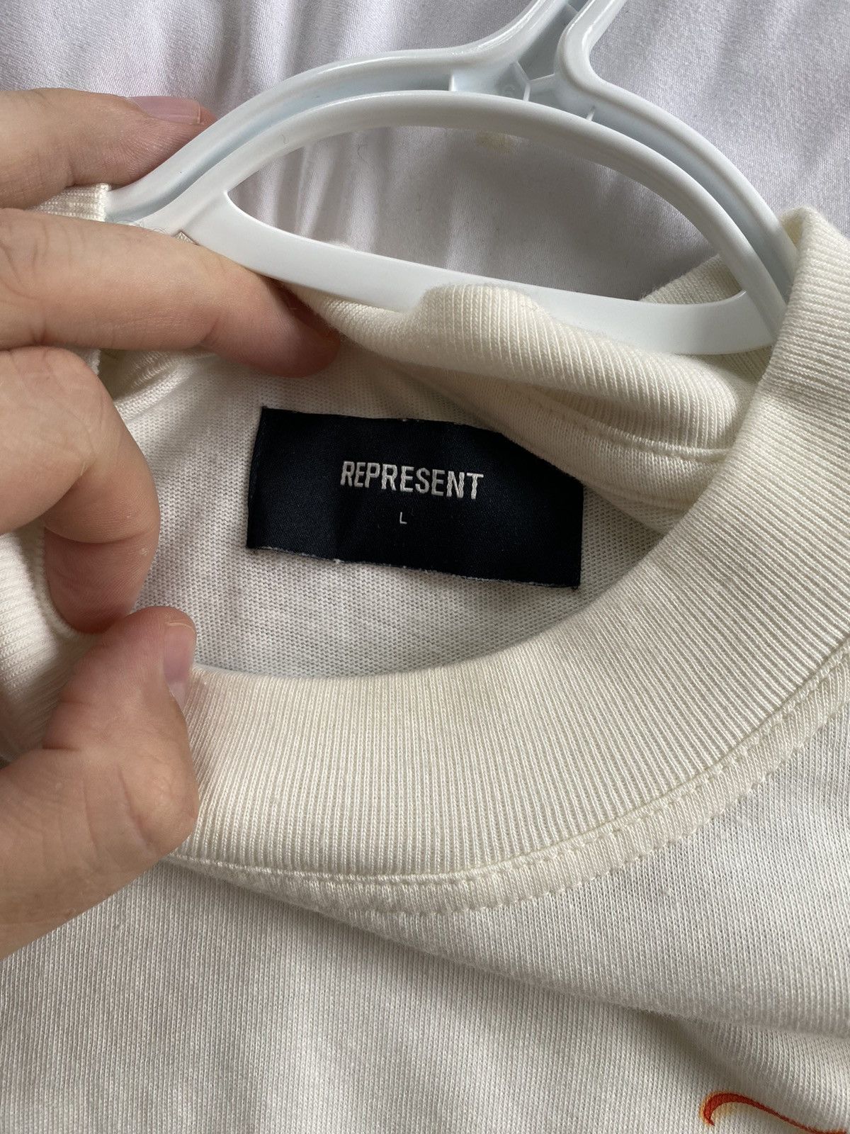 Represent Clo. Represent Clothing White Resort Tee Size US L / EU 52-54 / 3 - 5 Thumbnail