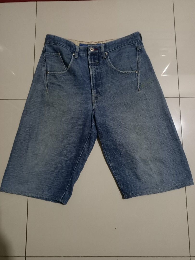 Marithe + Francois Girbaud Vintage Marithé François Girbaud Designer Denim Jorts Size US 32 / EU 48 - 5 Thumbnail