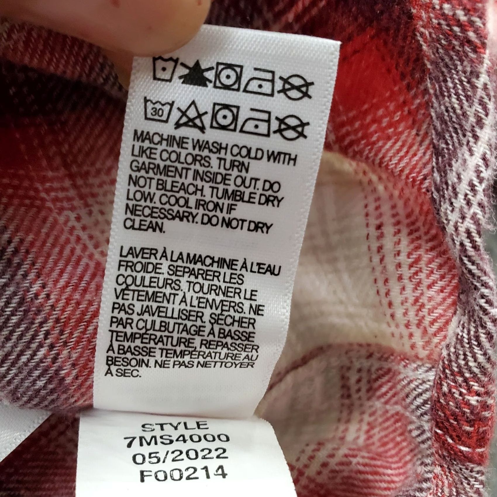 Lucky Brand Lucky Brand Flannel Shirt Men XXXL Multi Plaid Classic Fit Long Sleeve Button-Up Size US XXL / EU 58 / 5 - 6 Thumbnail