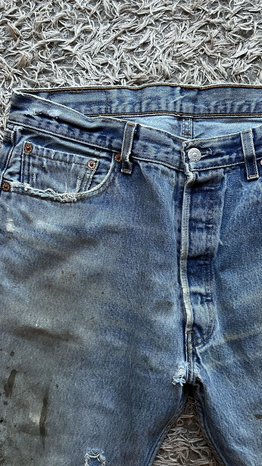 Levi's Made in USA 501’s Measures 33.5x32 Size US 34 / EU 50 - 5 Thumbnail