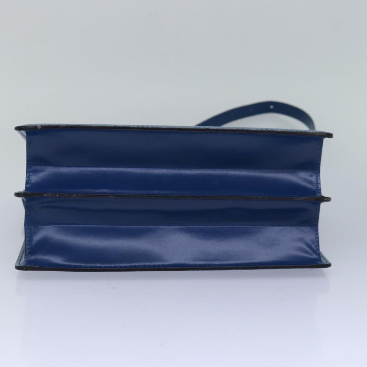 Louis Vuitton LOUIS VUITTON Epi Capuchin Shoulder Bag Blue M52345 Size ONE SIZE - 5 Thumbnail