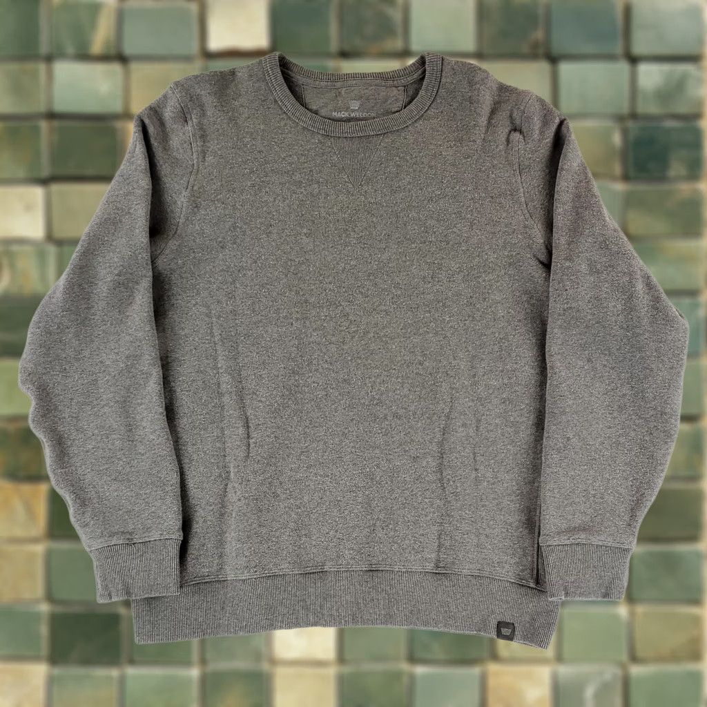 Vintage Mack Weldon Sweatshirt Long Sleeve Gray Mens XL Pullover Sweatshirt XS? Size US XL / EU 56 / 4 - 1 Thumbnail