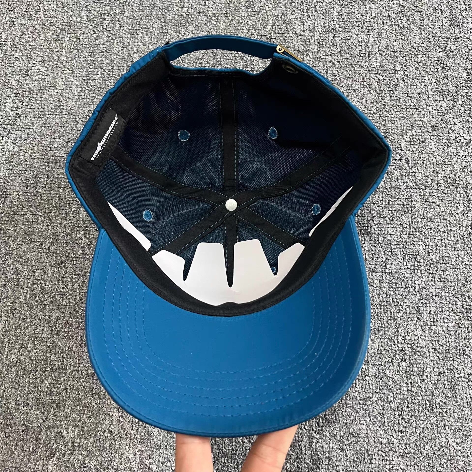 The Hundreds TheHundredsBombnylonwaterproofcurved brim baseball cap Q7 Size ONE SIZE - 4 Thumbnail