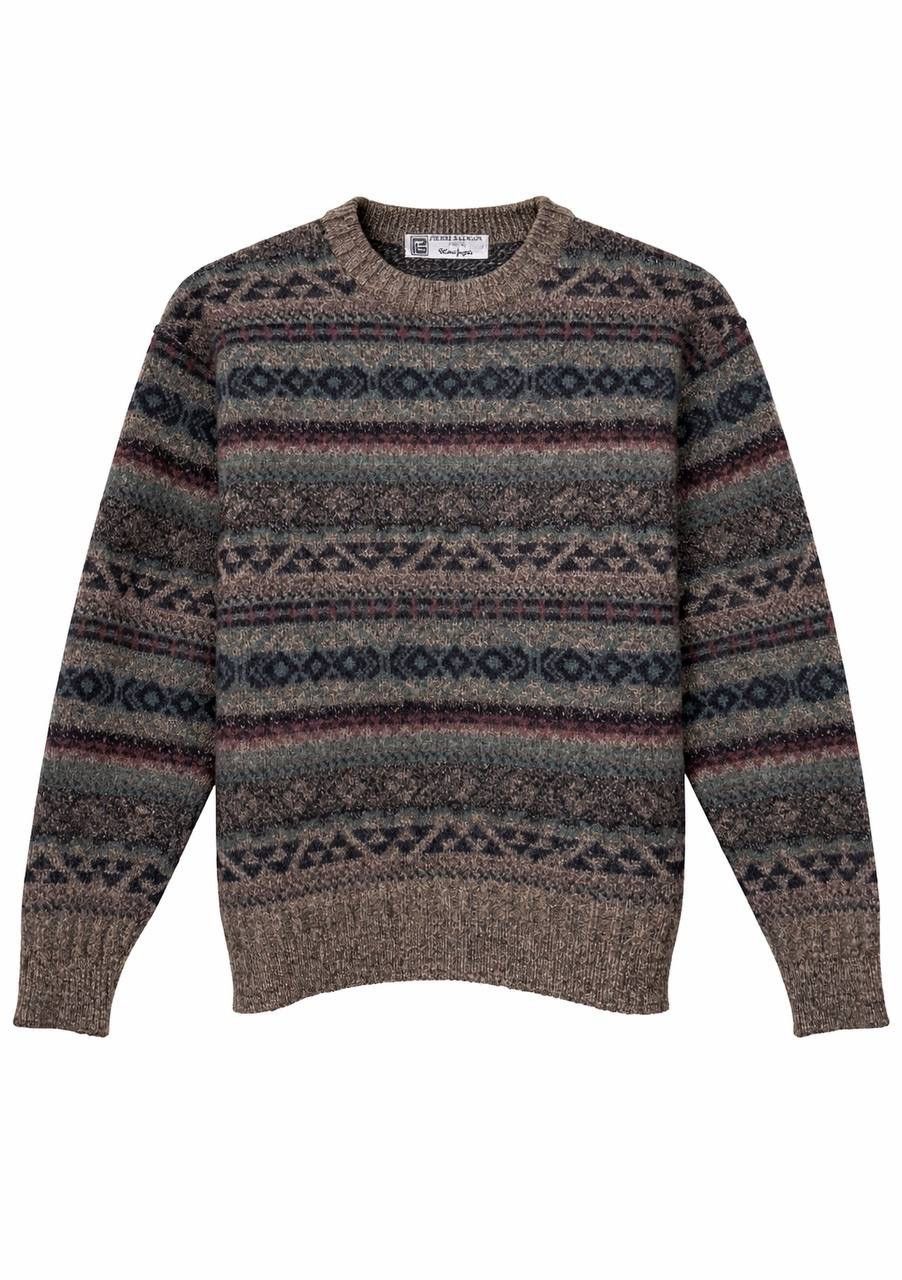 Pierre Balmain Pierre Balmain Paris Wool Blend Knit Sweater Patterned 90s Size US S / EU 44-46 / 1 - 1 Thumbnail
