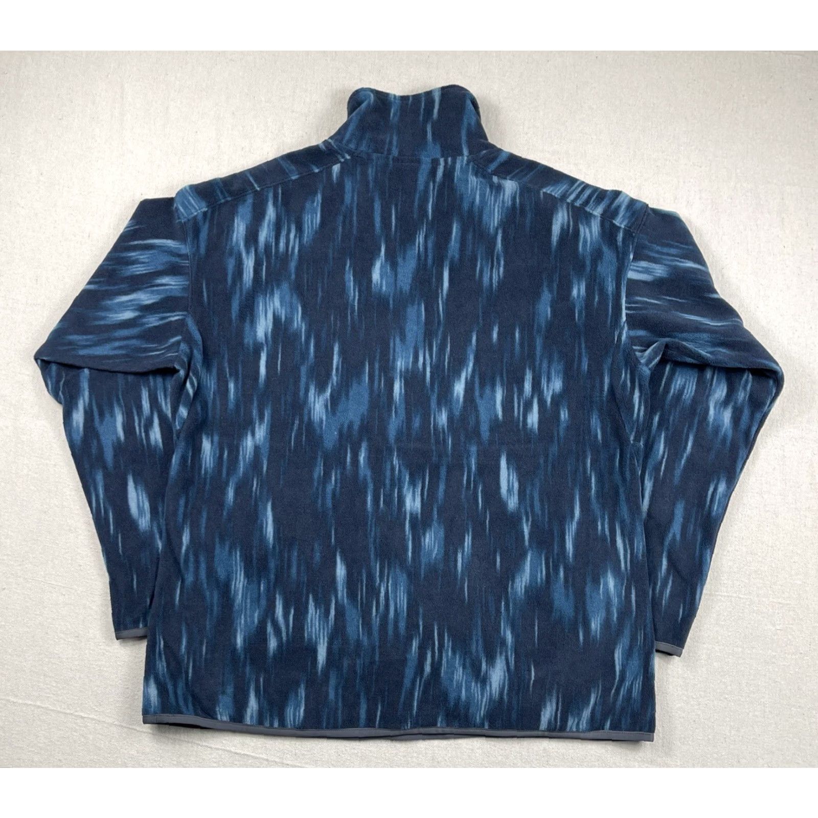 Merrell Merrell Mens XL Fleece Pullover Sweater Snap Hiking Outerwear Blue Size US XL / EU 56 / 4 - 2 Thumbnail