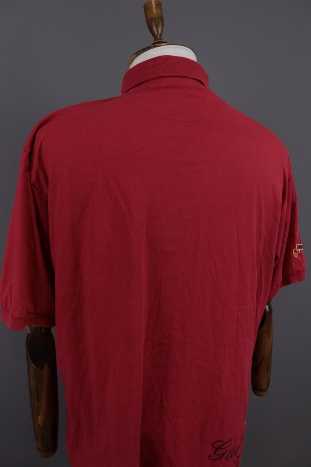 La Martina La Martina Red Summer Short Sleeve Polo Shirt Size 3XL Size US XXL / EU 58 / 5 - 11 Thumbnail