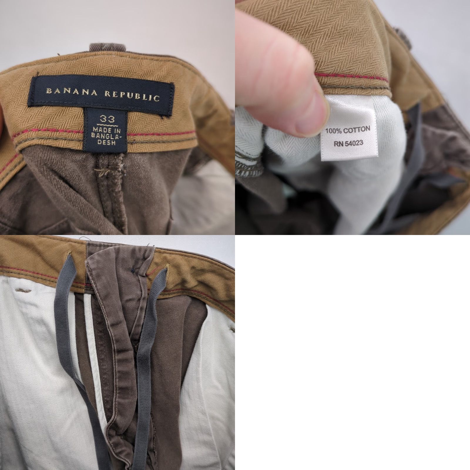 Banana Republic Banana Republic Cargo Shorts Brown Classic Fit Men 33 Cargo Shorts Brown Classic Fit Men Size 33 Brown Solid Cotton Men’s 33 Mens Size US 33 - 8 Thumbnail