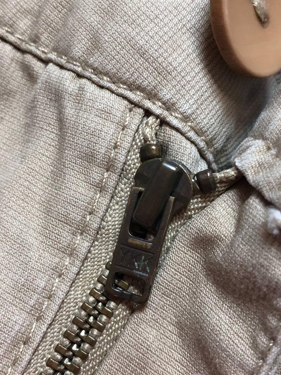 Nike streetwear beige denim shorts Vintage Y2K logo NIKE Size US 34 / EU 50 - 6 Thumbnail