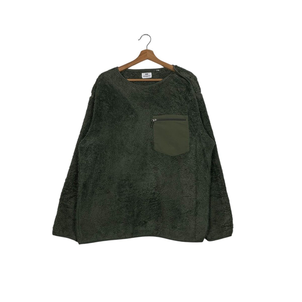 Engineered Garments × Uniqlo UNIQLO X ENGINEERED GARMENTS Pullover Fleece #1589-C71 Size US XL / EU 56 / 4 - 1 Thumbnail