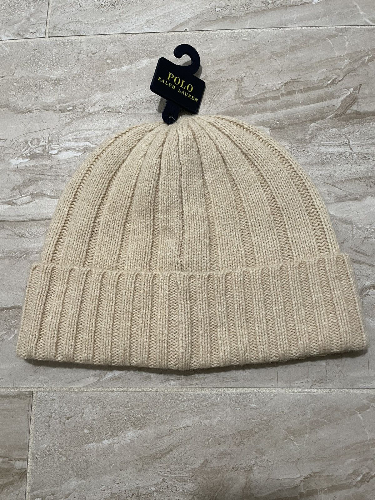 Polo Ralph Lauren Polo Ralph Lauren Ribbed Wool Beanie Size ONE SIZE - 3 Thumbnail