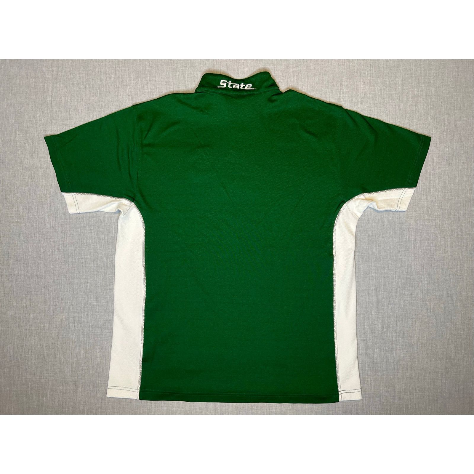 Nike × Vintage Vintage Nike Team Michigan State Quarter Zip Shirt Large Size US L / EU 52-54 / 3 - 2 Thumbnail