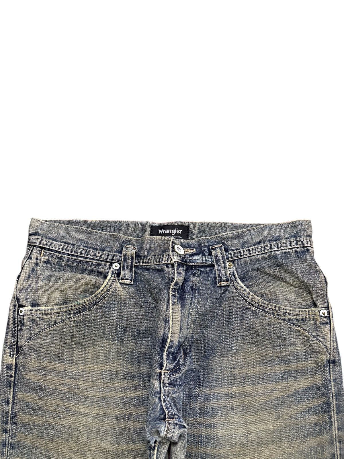 Wrangler Vintage Wrangler Mud Wash Distressed Jeans Size US 32 / EU 48 - 4 Thumbnail