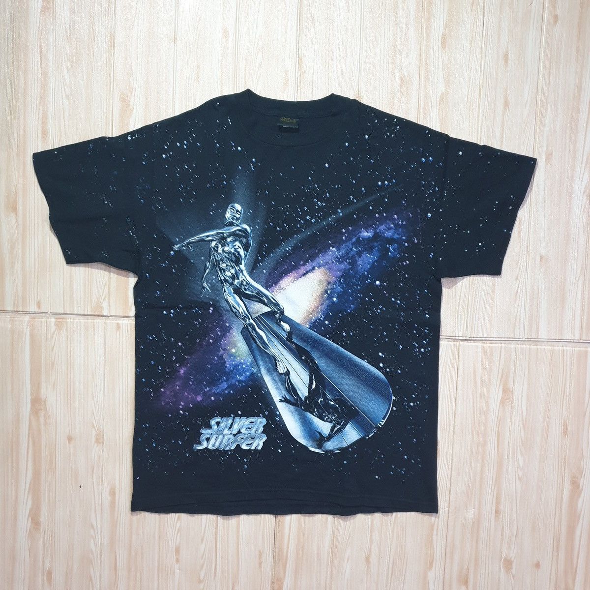 Other Silver Surfer Vintage Shirt AOP 90S Size US XL / EU 56 / 4 - 2 Thumbnail