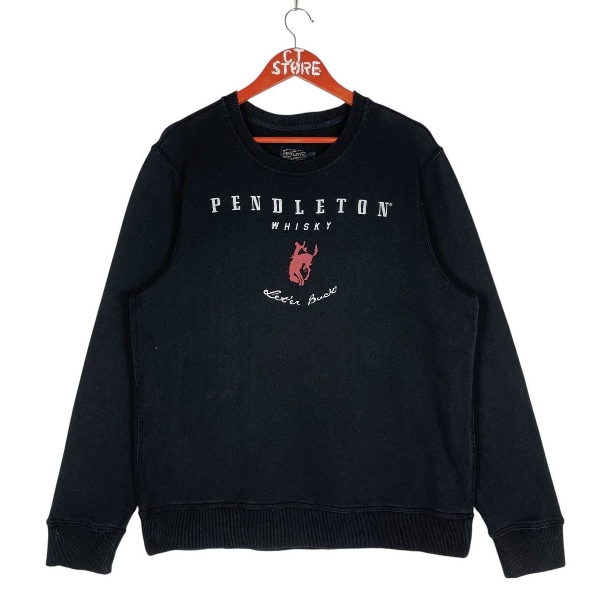 Pendleton Pendleton Whisky Bourbon Let’er Buck Sweatshirt Size M Size US M / EU 48-50 / 2 - 1 Thumbnail