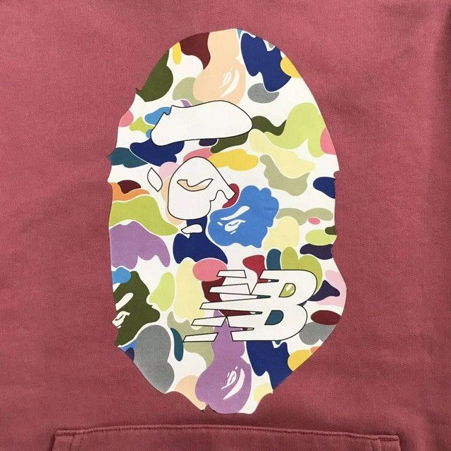 Bape × New Balance BAPE × New Balance multi camo pullover hoodie a bathing ape Size US S / EU 44-46 / 1 - 4 Thumbnail
