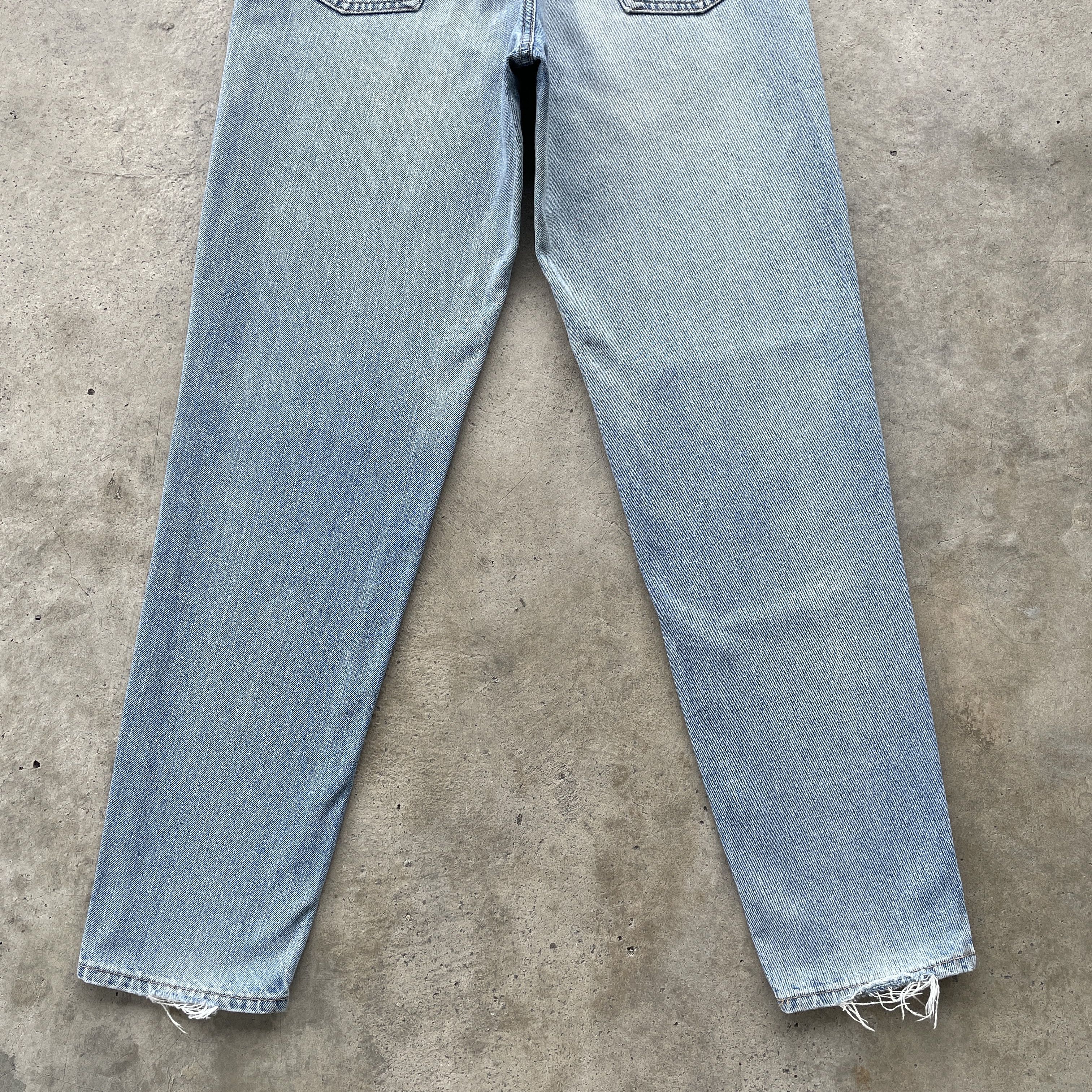 Japanese Brand × Jean Vintage Wood Duck Japan Faded Denim Jeans Pants Distressed Size US 28 / EU 44 - 12 Thumbnail