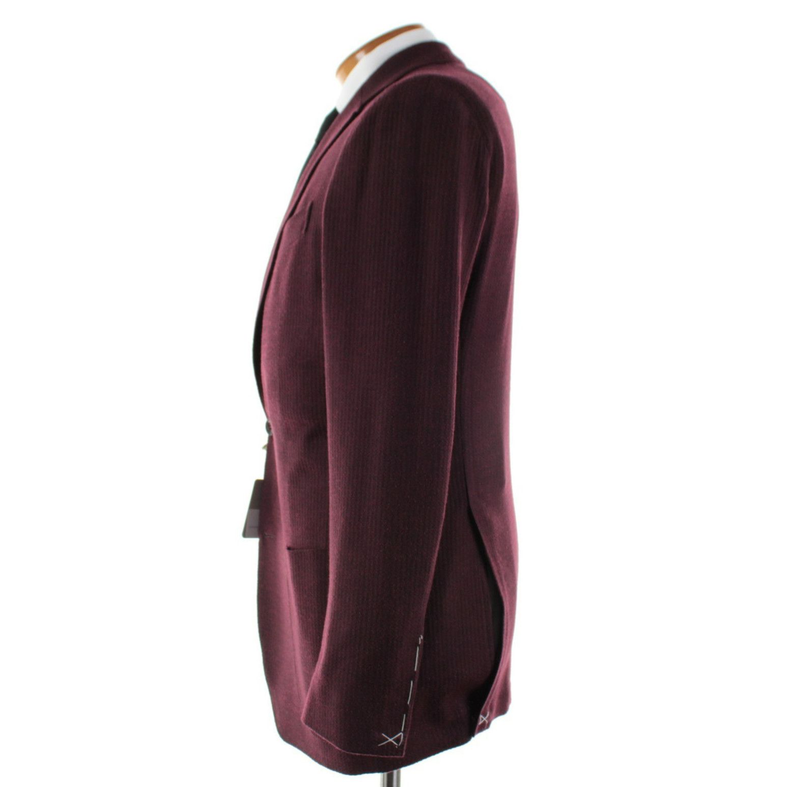 SARTORIO Sartorio Sport Coat Size 40 Regular US in Red Size 40R - 4 Thumbnail