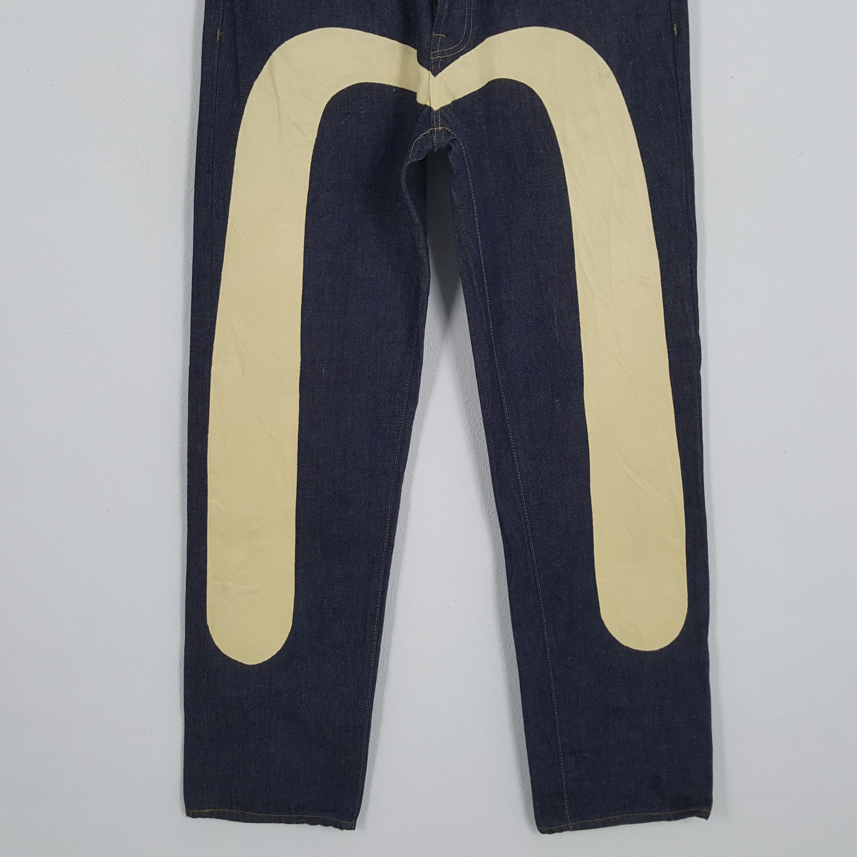 Japanese Brand × Vintage EVISU Japanese Brand Streetwear Custom Daicock Jeans Size US 32 / EU 48 - 3 Thumbnail