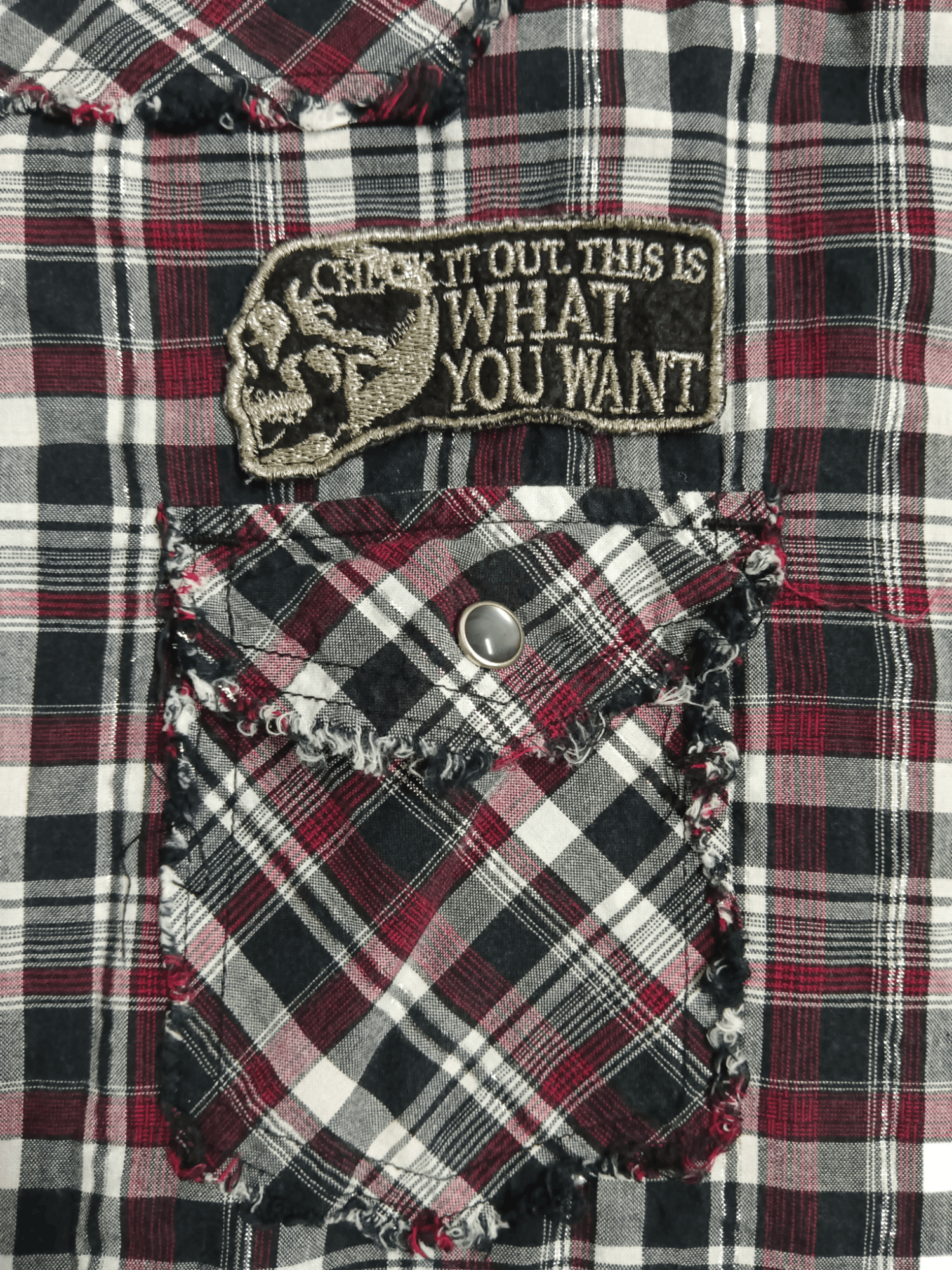 Von Dutch Punk Button Ups Shirt