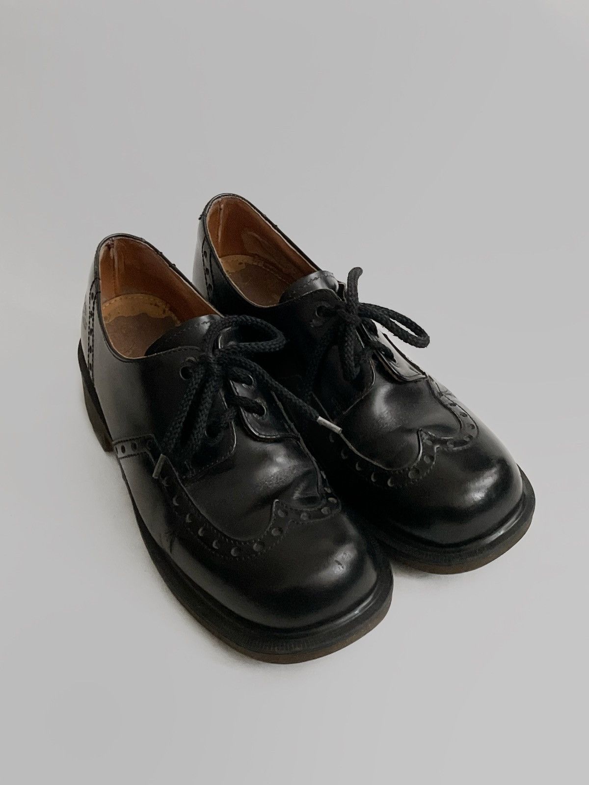 Dr. Martens × Vintage Vintage Dr.Martens brogue platforms leather shoes England Size US 9 / IT 39 - 5 Thumbnail