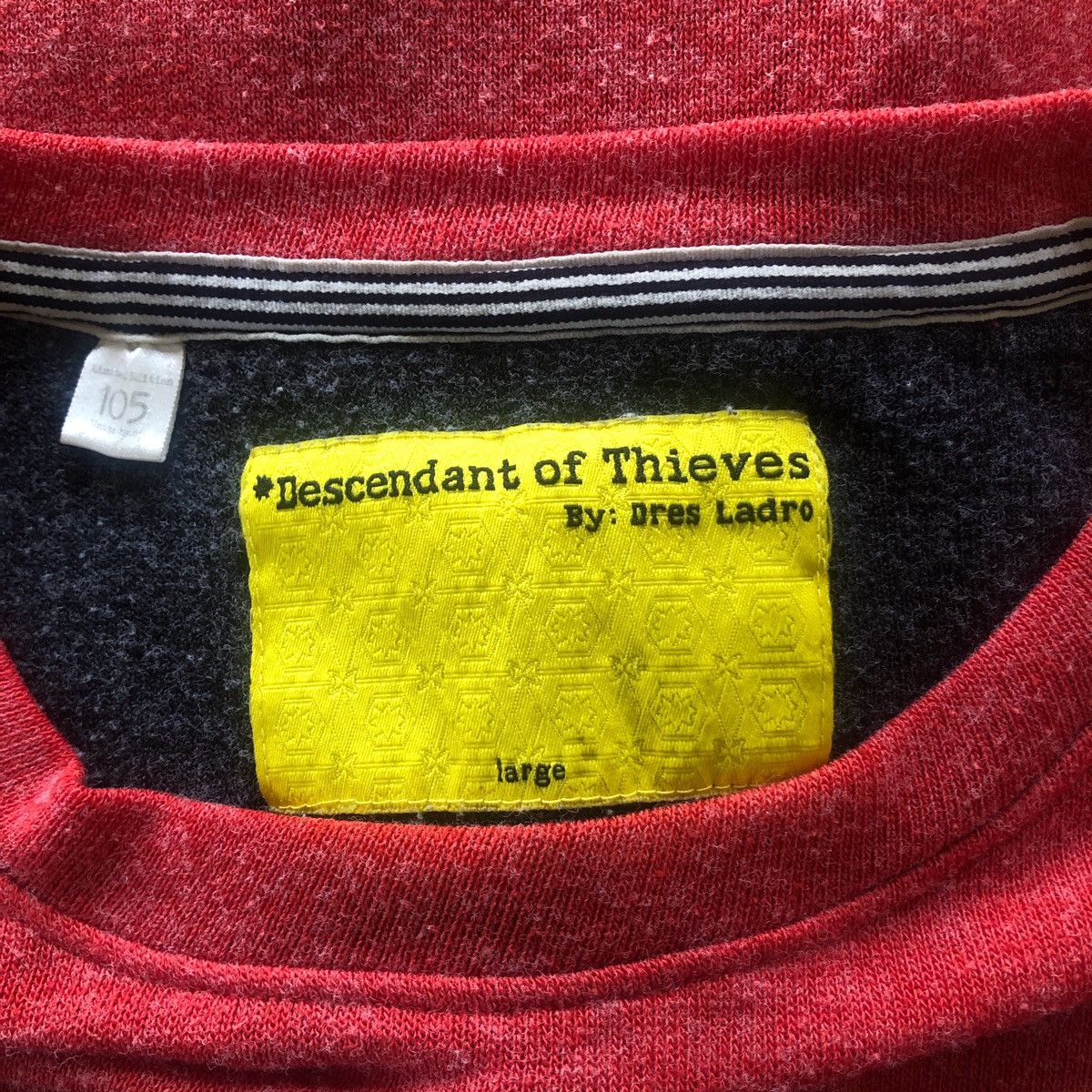 Descendant of Thieves LONG SLEEVE SOFT SHIRT Size US L / EU 52-54 / 3 - 7 Thumbnail