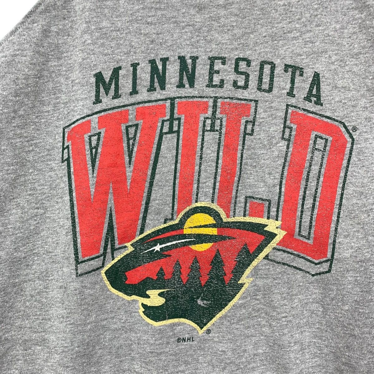 Vintage Vintage MINNESOTA WILD NHL Hockey League Raglan Long Shirt Size US L / EU 52-54 / 3 - 3 Thumbnail