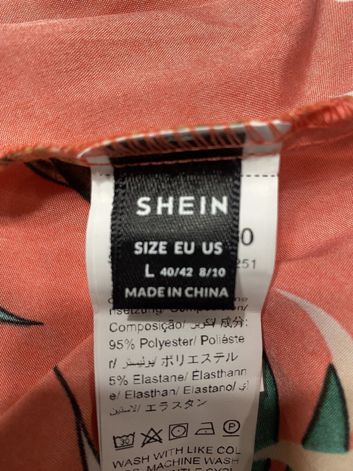 Shein Woman’s Floral Dress Size L / US 10 / IT 46 - 3 Thumbnail