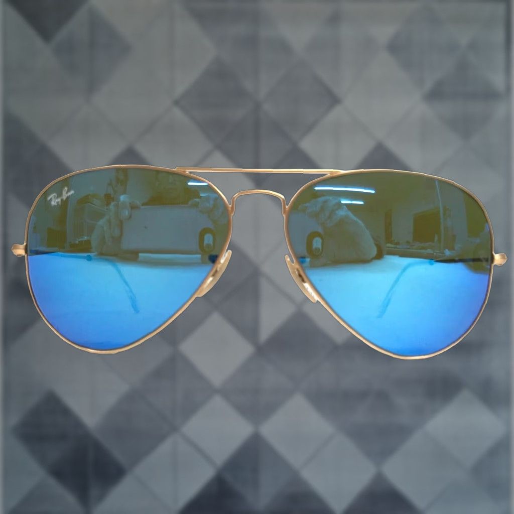 Aviator Mirror Mens Xl Aviator Sunglasses VINTAGE Ray-Ban Aviator