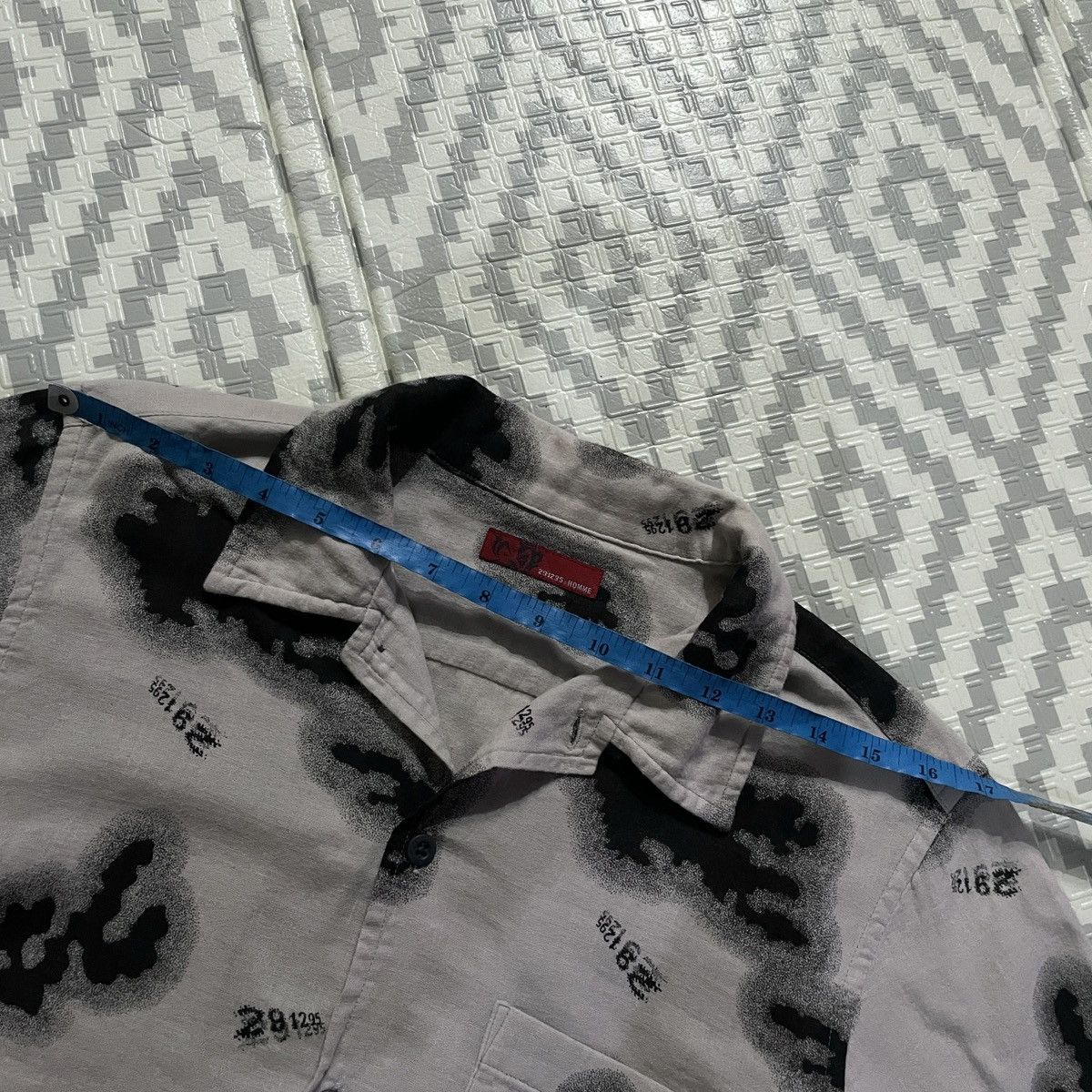 If Six Was Nine × KMRii × Le Grande Bleu (L.G.B.) 🔥291295 Homme pattern logo shirt Size US M / EU 48-50 / 2 - 10 Thumbnail