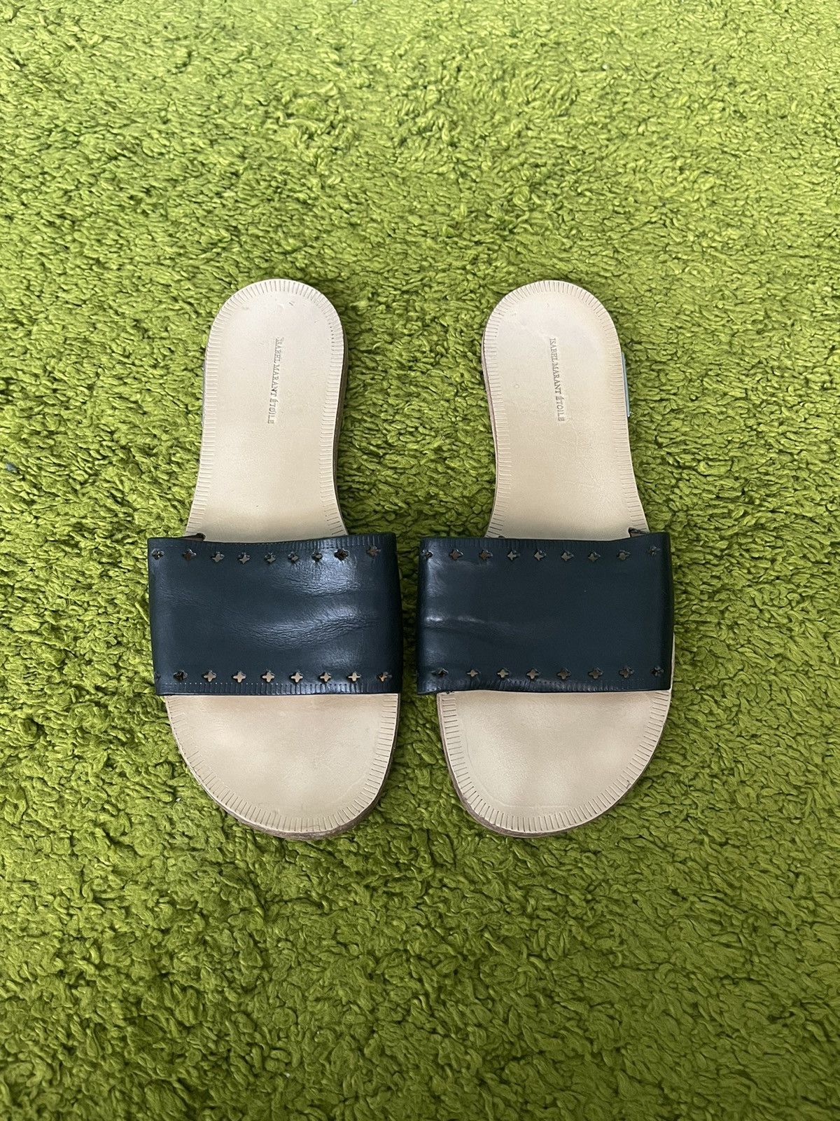 Isabel Marant Etoile Isabel Marant Etoile real leather slides sandals Size US 9 / IT 39 - 1 Thumbnail