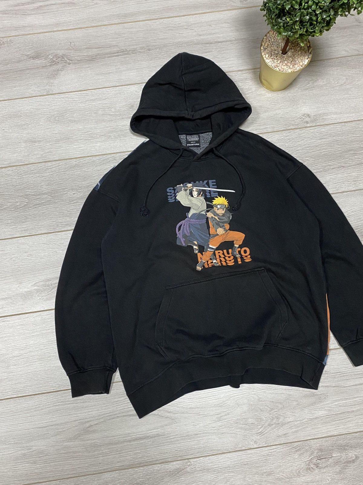 Anime Naruto anime shippuden overprint Saske hoodie Size US M / EU 48-50 / 2 - 3 Thumbnail