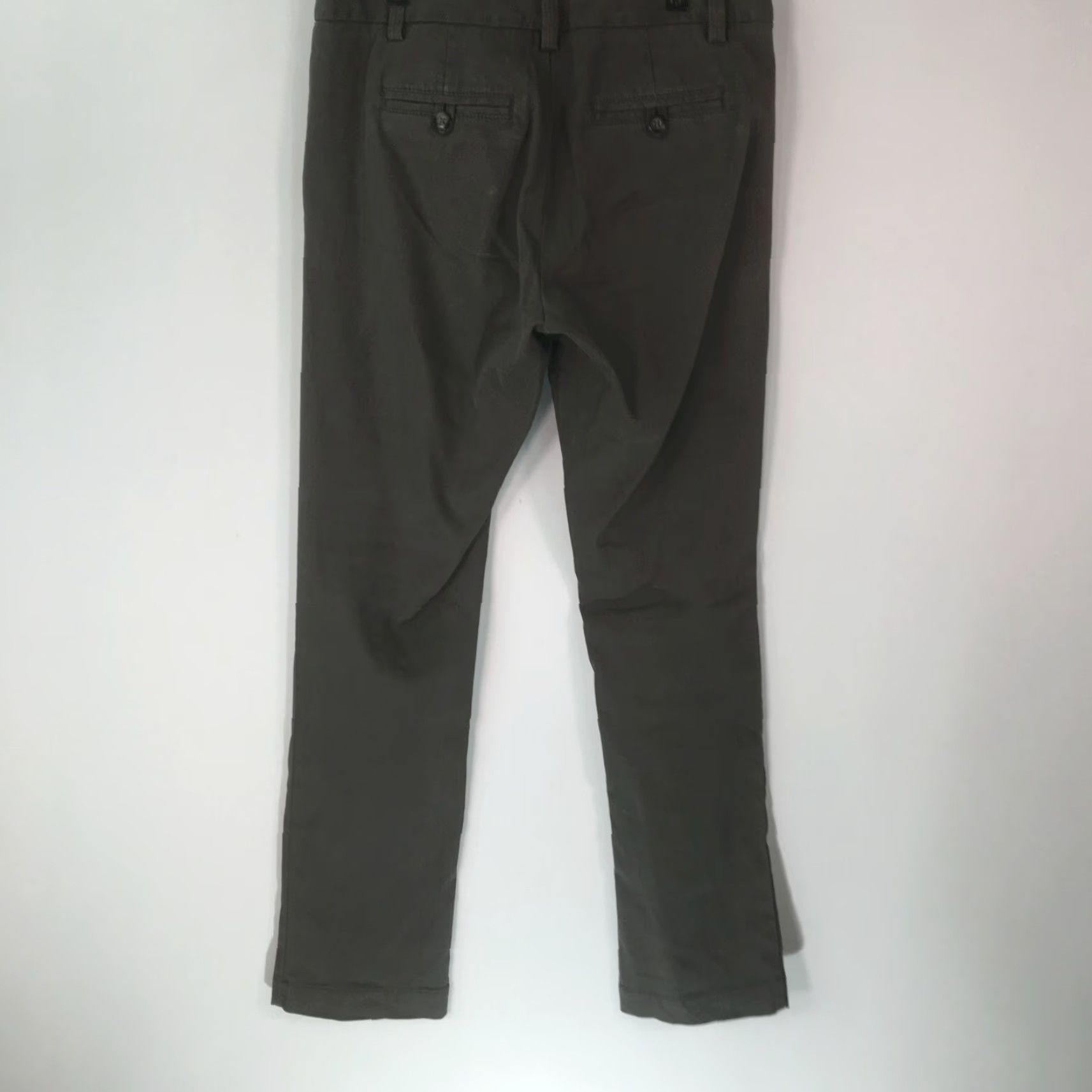 Gap Gap Dress Pants Women Straight Leg Flat Front Regular Stretch Green Size 4 Size 27" / US 4 / IT 40 - 2 Thumbnail