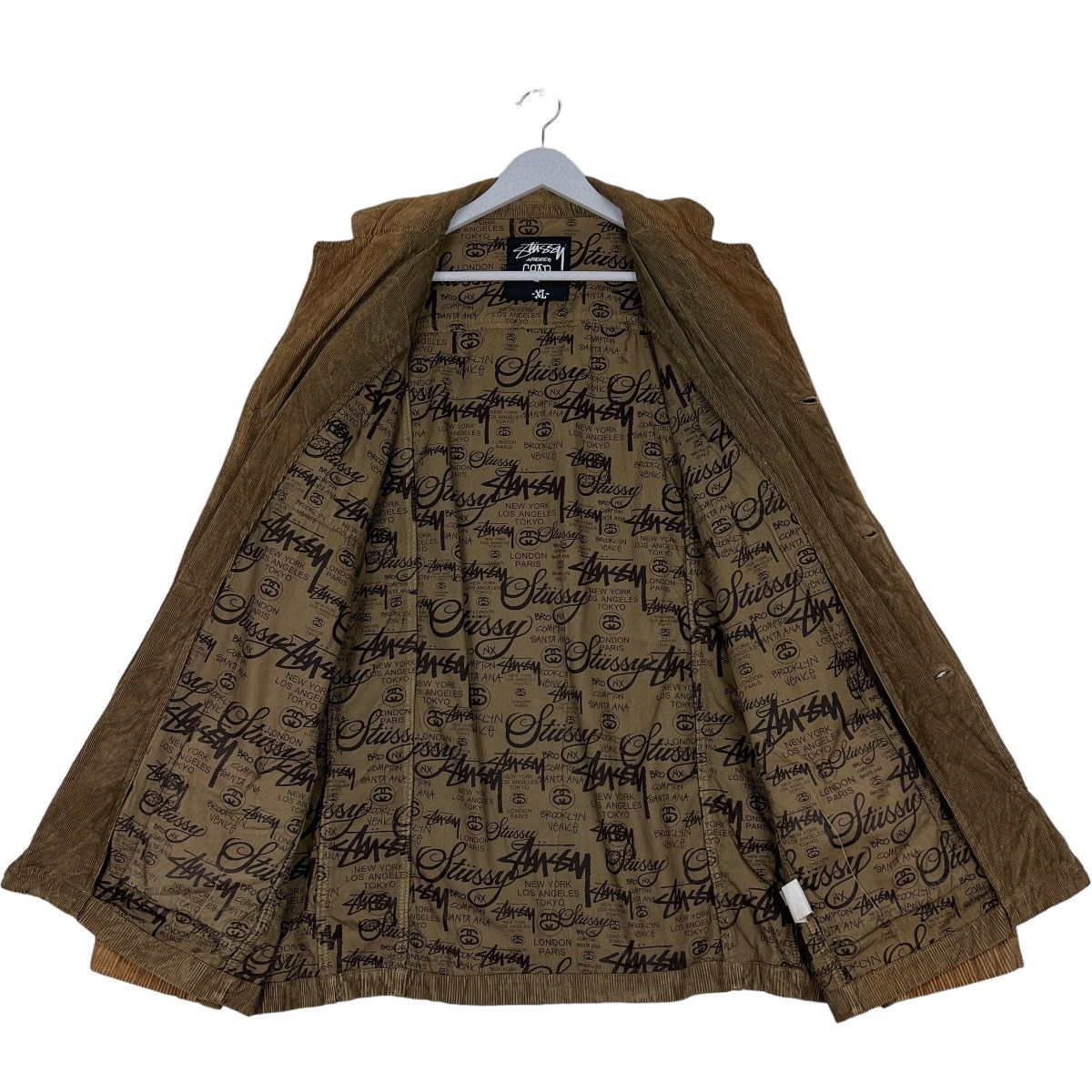 Stussy 🔥 STUSSY DYED CORDUROY CHORE JACKET Size US XL / EU 56 / 4 - 12 Thumbnail